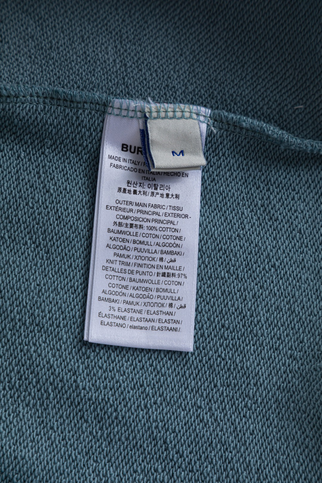 250908 New high-quality multi-color patchwork LOGO round-neck sweatshirt