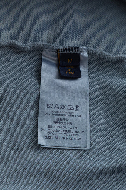 250908 New high-quality cut letter patch round-neck sweatshirt