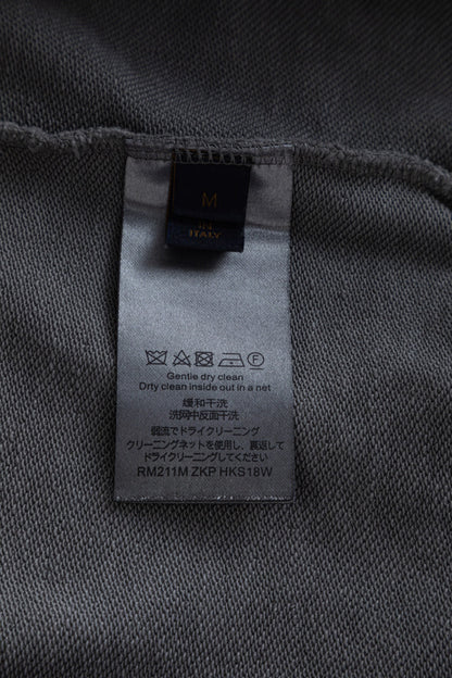 250908 New high-quality cut letter patch round-neck sweatshirt