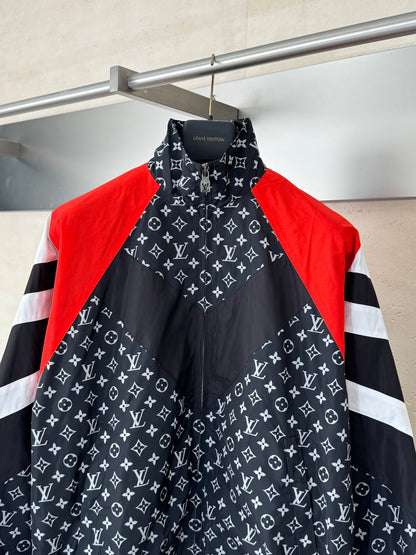 250908 A new high-quality casual full-print sporty long-sleeved jacket
