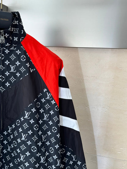 250908 A new high-quality casual full-print sporty long-sleeved jacket