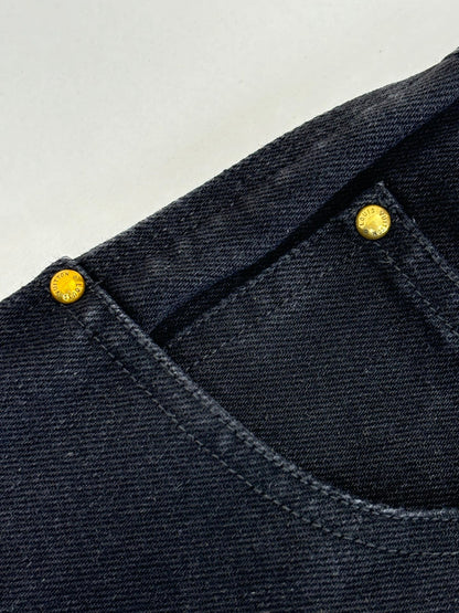 250908 New top-quality jacquard convex heavy industry denim workwear trousers