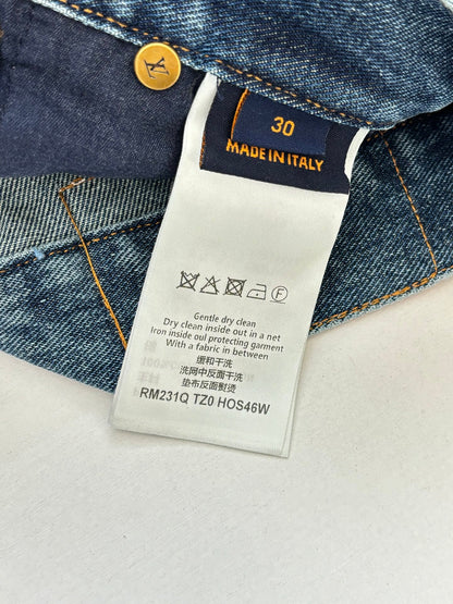 250908 New top-quality jacquard convex heavy industry denim workwear trousers