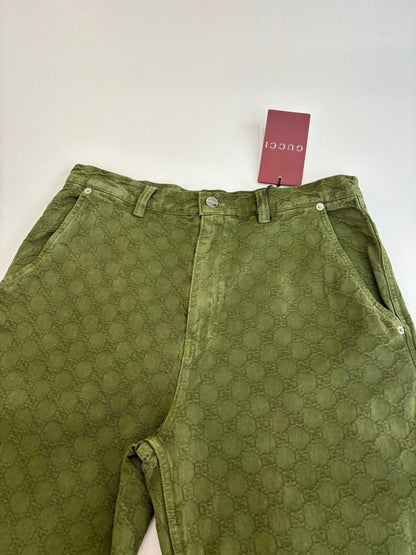 250908 New high-quality dark-patterned jacquard gradient jeans