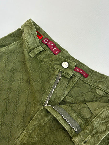 250908 New high-quality dark-patterned jacquard gradient jeans