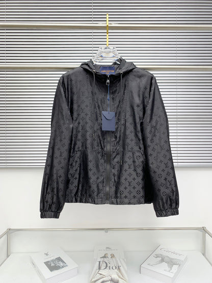 250908 A new high-quality full-body embossed best-selling trench coat