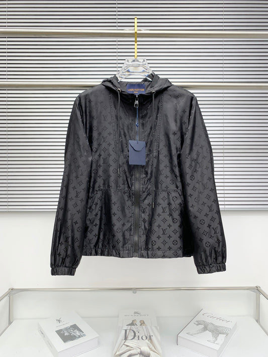 250908 A new high-quality full-body embossed best-selling trench coat
