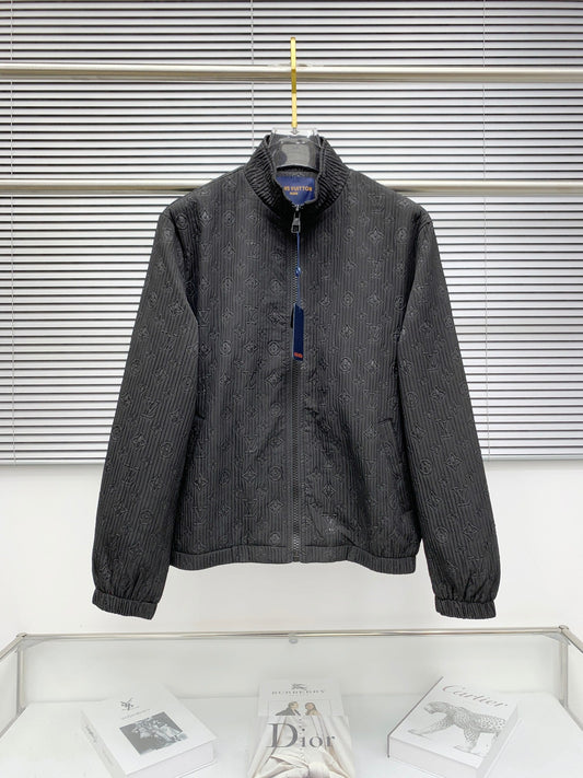 250908 A new high-quality full-body embossed best-selling trench coat