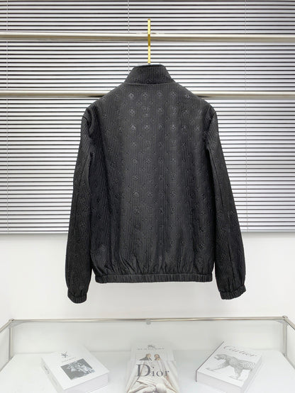 250908 A new high-quality full-body embossed best-selling trench coat