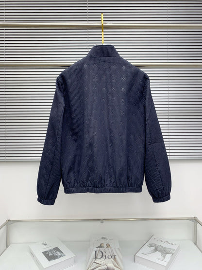 250908 A new high-quality full-body embossed best-selling trench coat