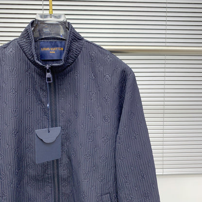 250908 A new high-quality full-body embossed best-selling trench coat