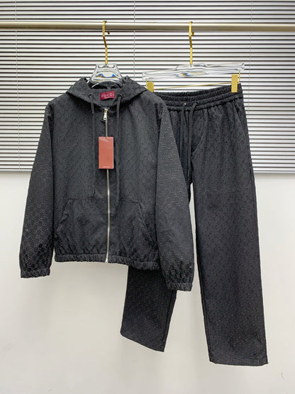250908 New high-quality custom fabric full-print casual suit