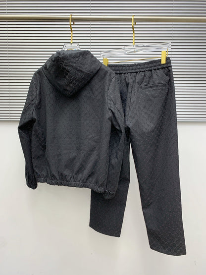 250908 New high-quality custom fabric full-print casual suit
