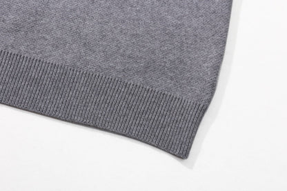 250908 New high-quality towel embroidered jacquard long-sleeved sweater