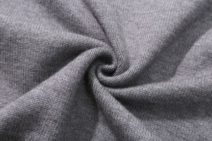 250908 New high-quality towel embroidered jacquard long-sleeved sweater