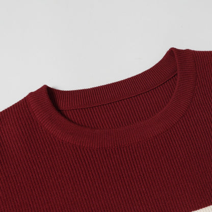 250908 New high-quality jacquard knitted sweater