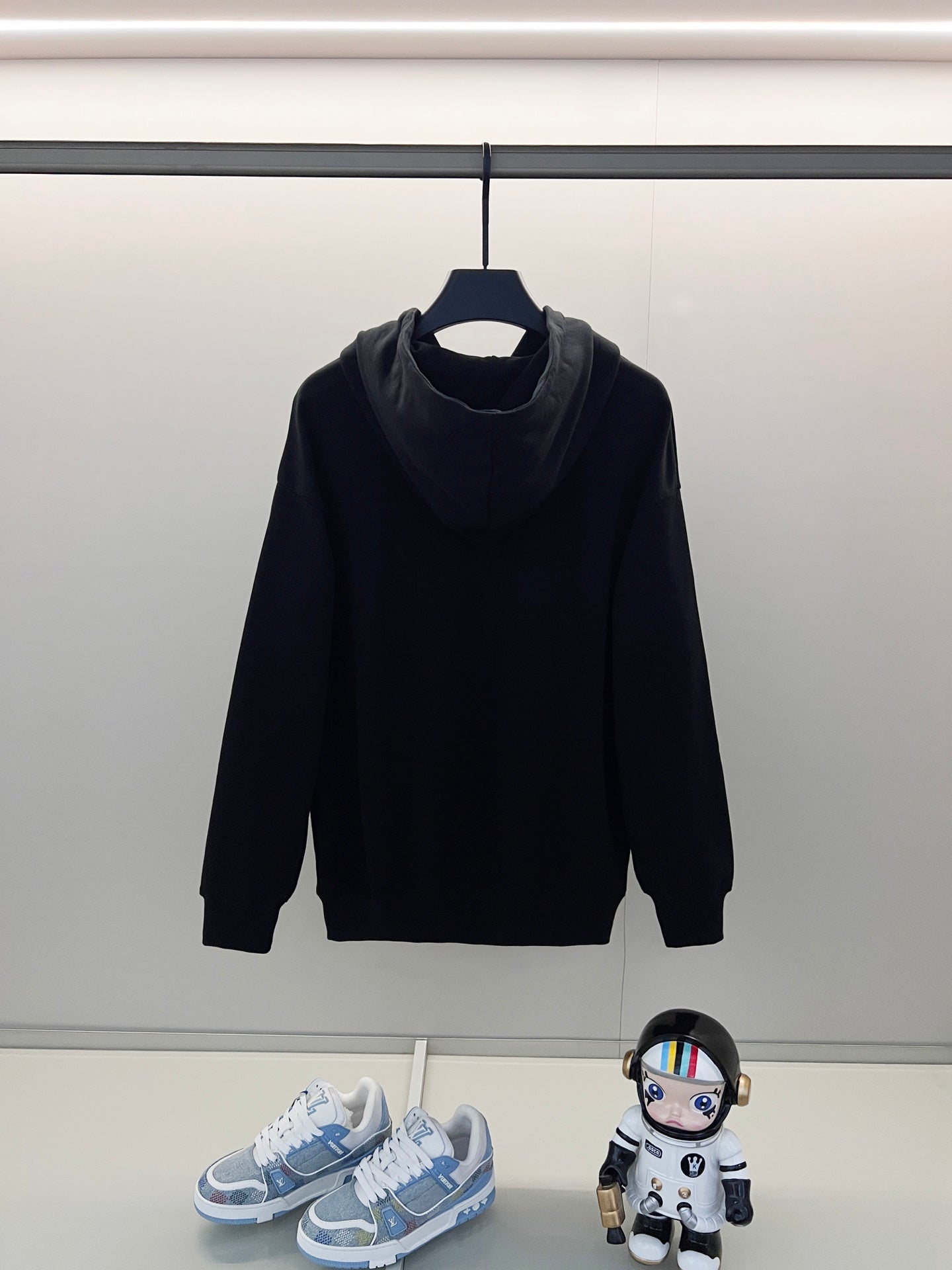 250908 New high-quality fake pocket triangular label hooded sweatshirt