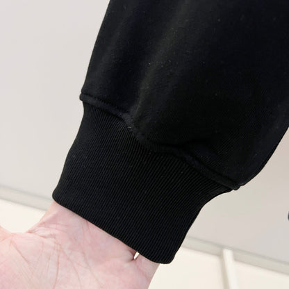 250908 New high-quality fake pocket triangular label hooded sweatshirt