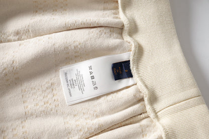 250908 New high-quality cotton drawstring chessboard towel fabric casual shorts