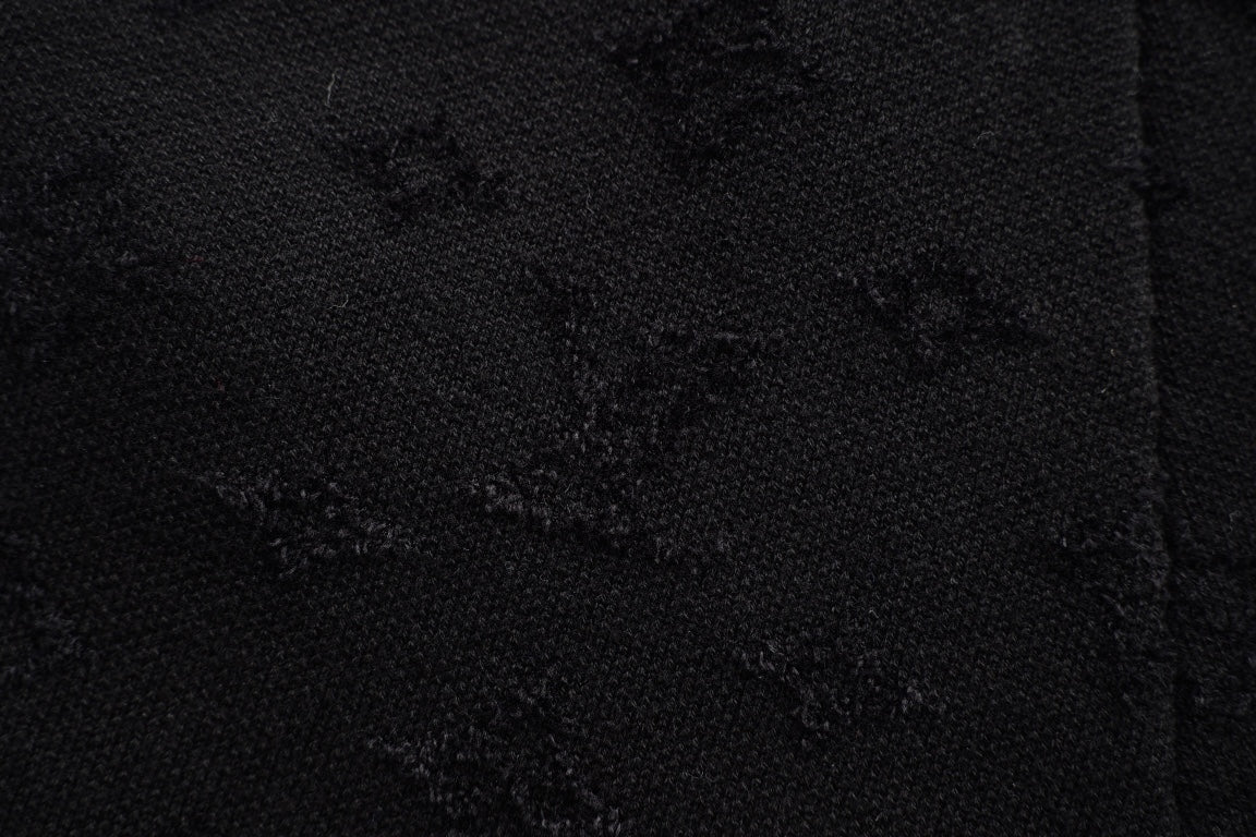 250908 New high-quality patchwork jacquard woolen shorts