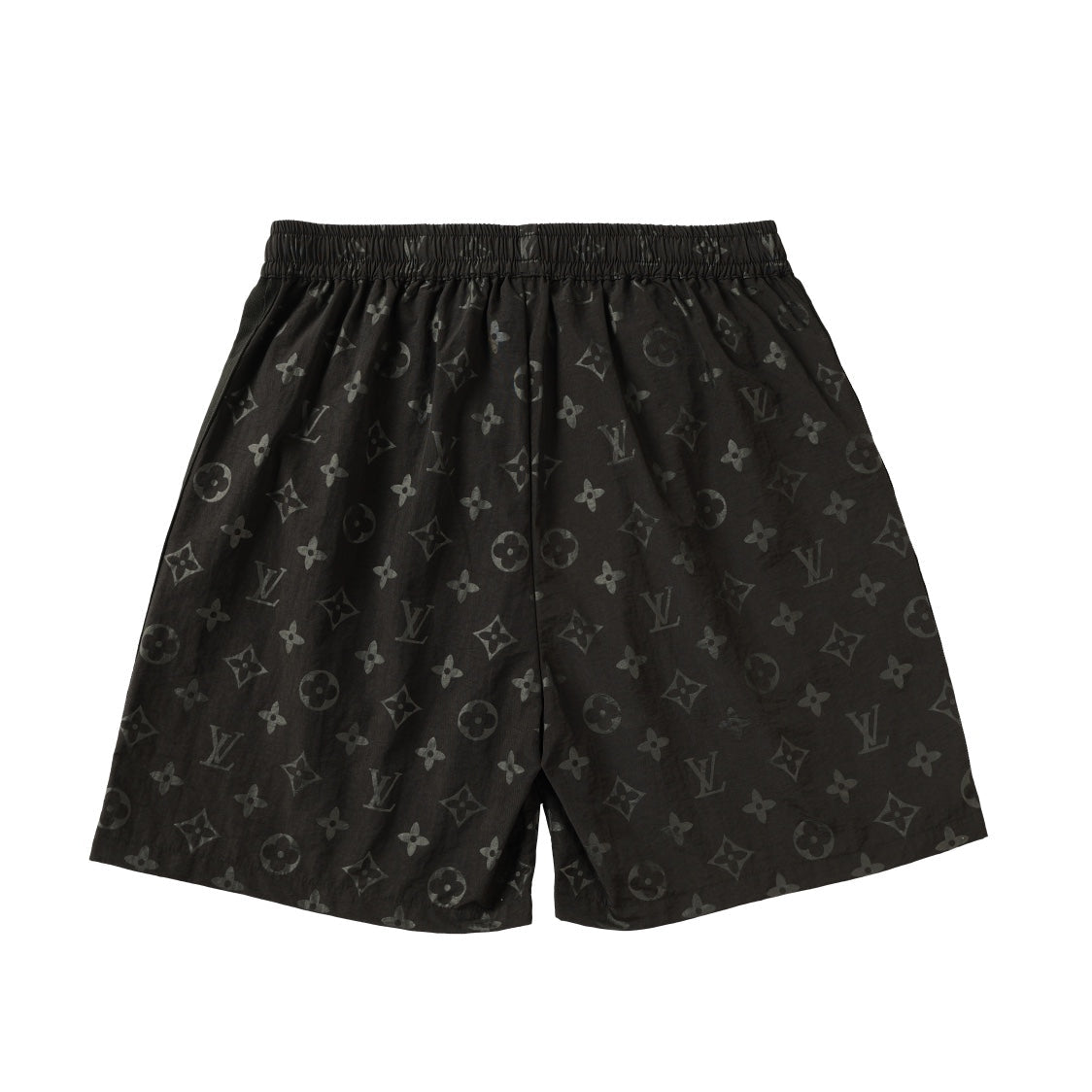 250908 New high-quality corrugated jacquard mulberry silk screen printed shorts