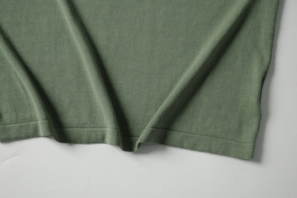 250917 New high-quality fine wool knitted short-sleeved shirt