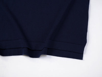 250917 New high-quality cotton blended plain Polo shirt sweater