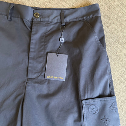 250917 New high-quality pocket embossed monogram shorts
