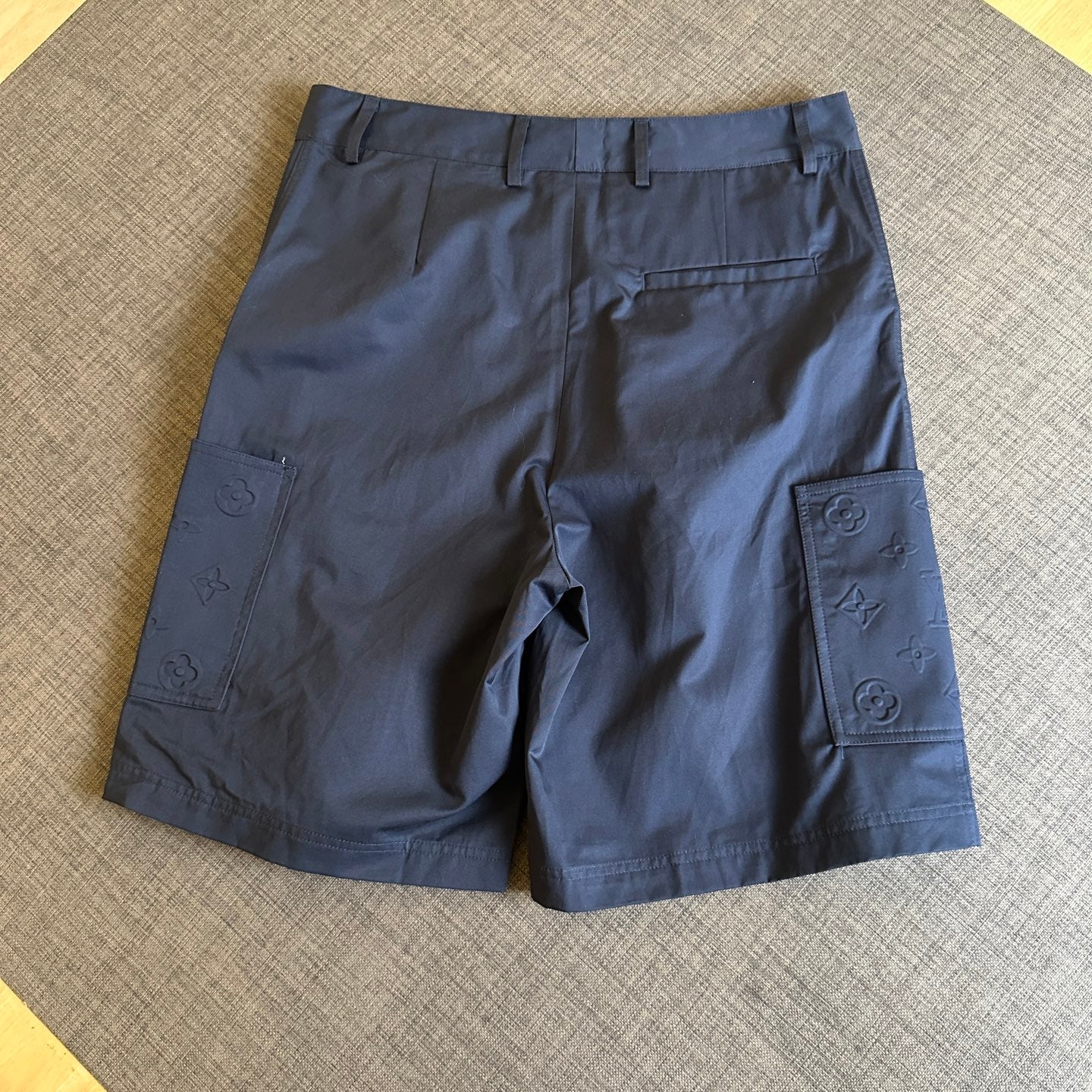 250917 New high-quality pocket embossed monogram shorts
