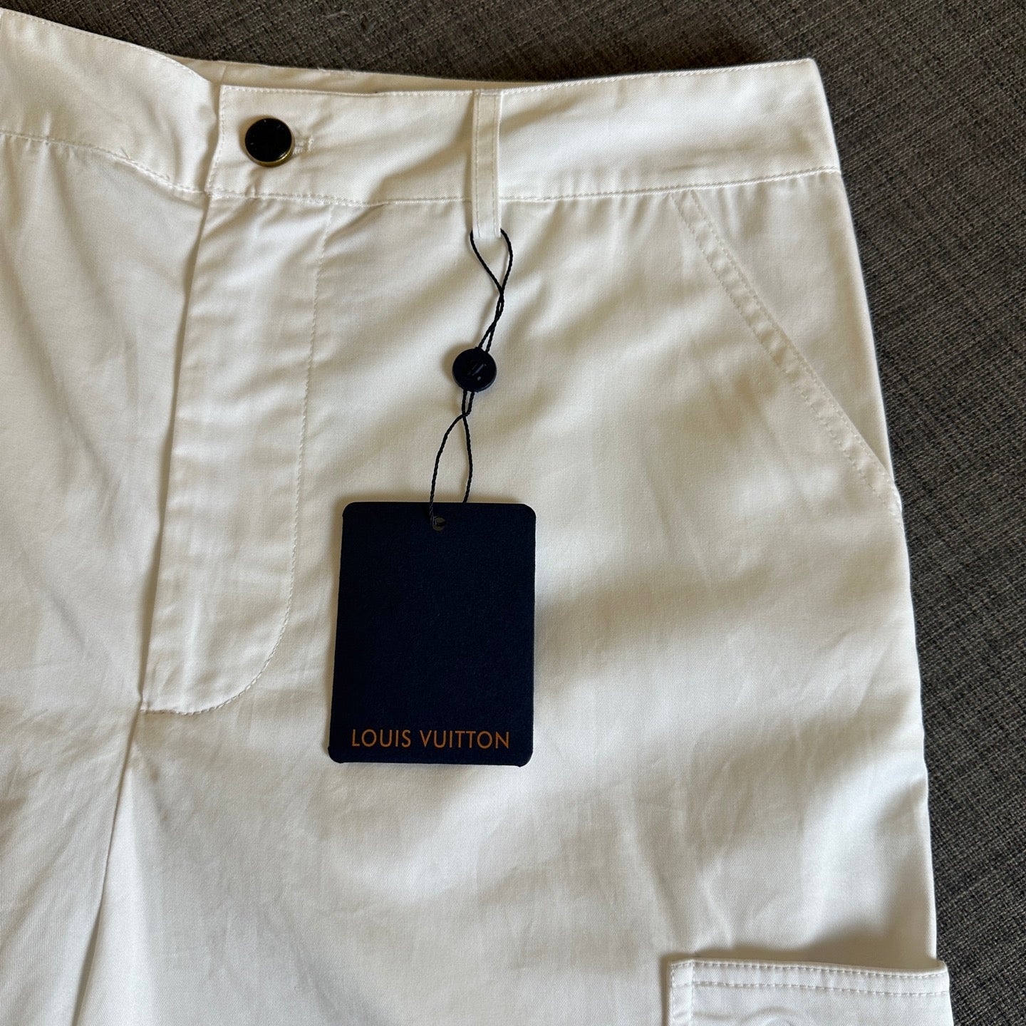 250917 New high-quality pocket embossed monogram shorts