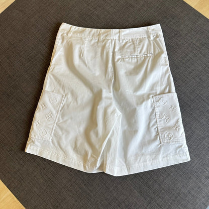 250917 New high-quality pocket embossed monogram shorts