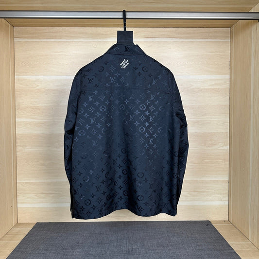 250917 New high-quality monogram shirt coat