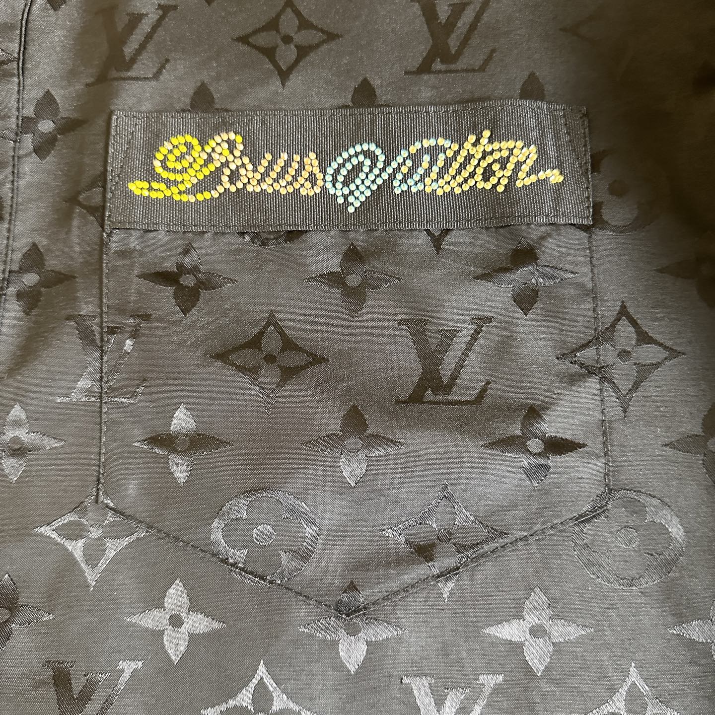 250917 New high-quality monogram shirt coat