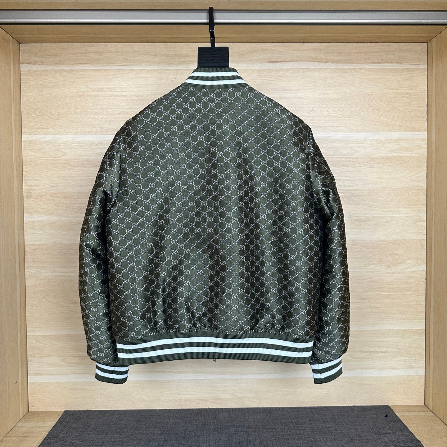 250917 New high-quality custom-woven jacquard fabric baseball jacket