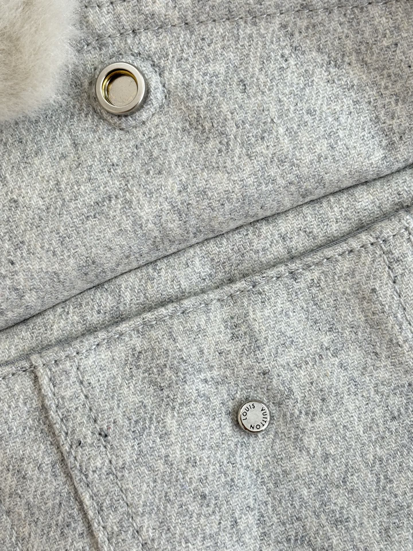 250917 New high-quality wool collar and wool corset jacket