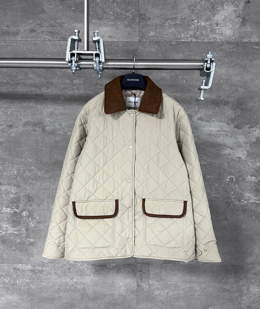 250917 A new high-quality classic quilted down jacket
