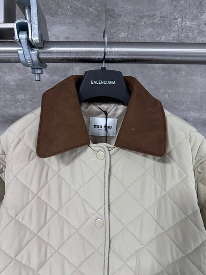 250917 A new high-quality classic quilted down jacket