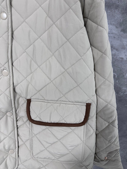 250917 A new high-quality classic quilted down jacket