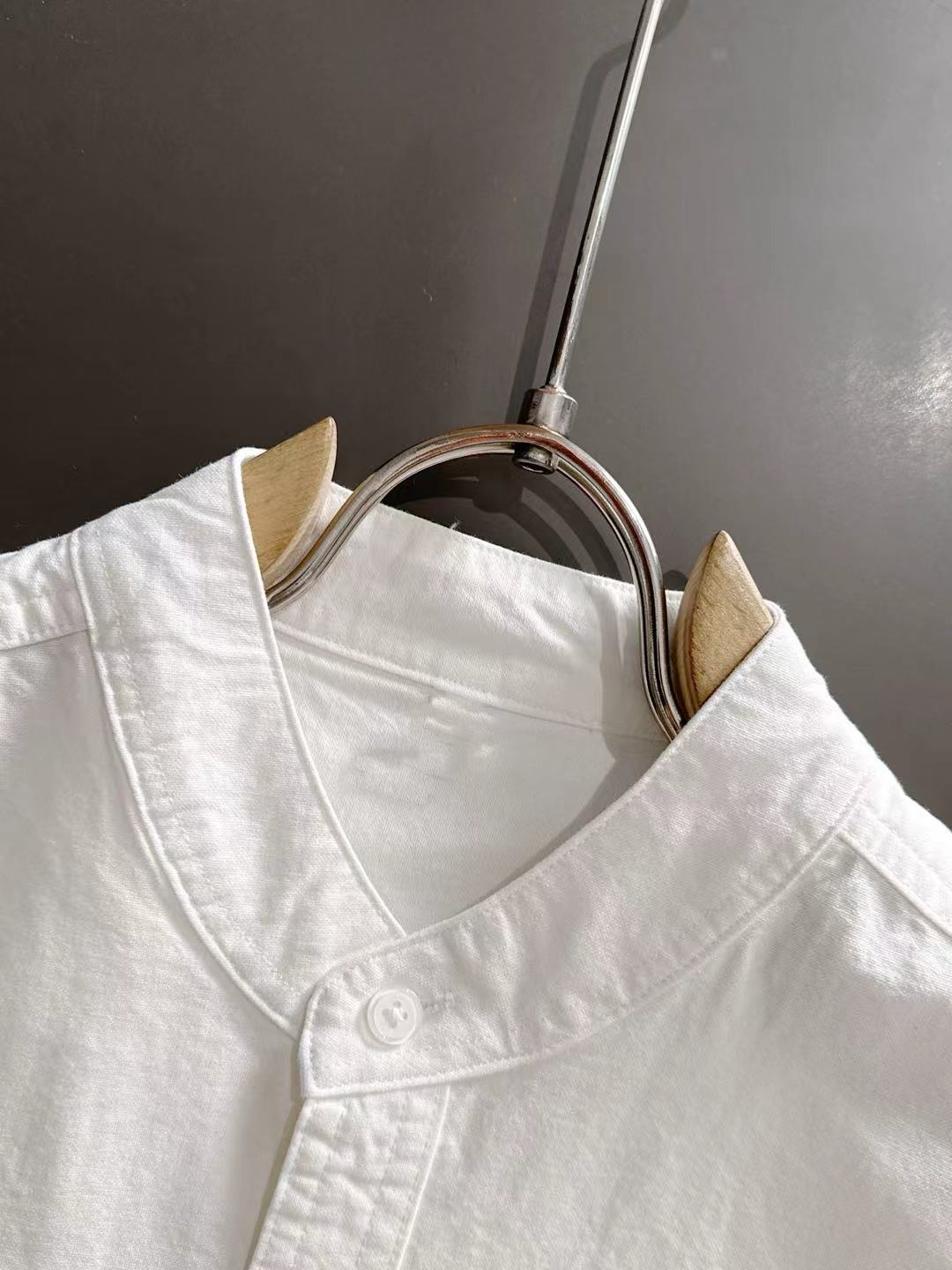 250917 New high-quality, simple and elegant long-sleeved shirt