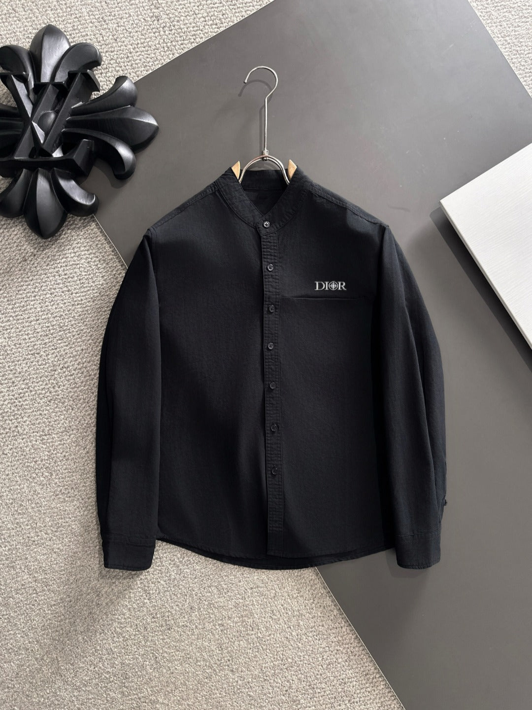 250917 New high-quality, simple and elegant long-sleeved shirt