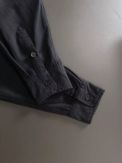 250917 New high-quality, simple and elegant long-sleeved shirt