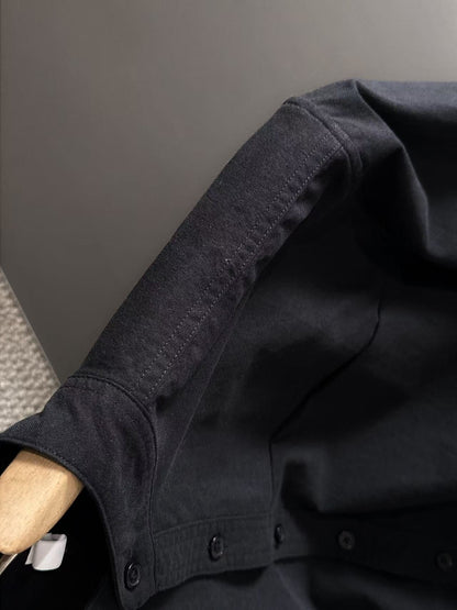 250917 New high-quality, simple and elegant long-sleeved shirt