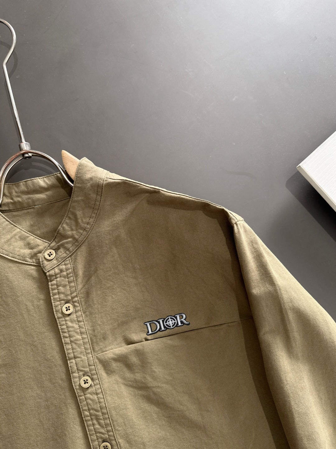 250917 New high-quality, simple and elegant long-sleeved shirt