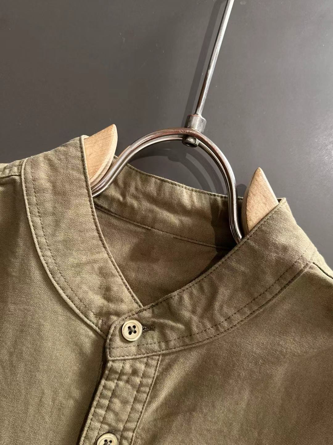 250917 New high-quality, simple and elegant long-sleeved shirt