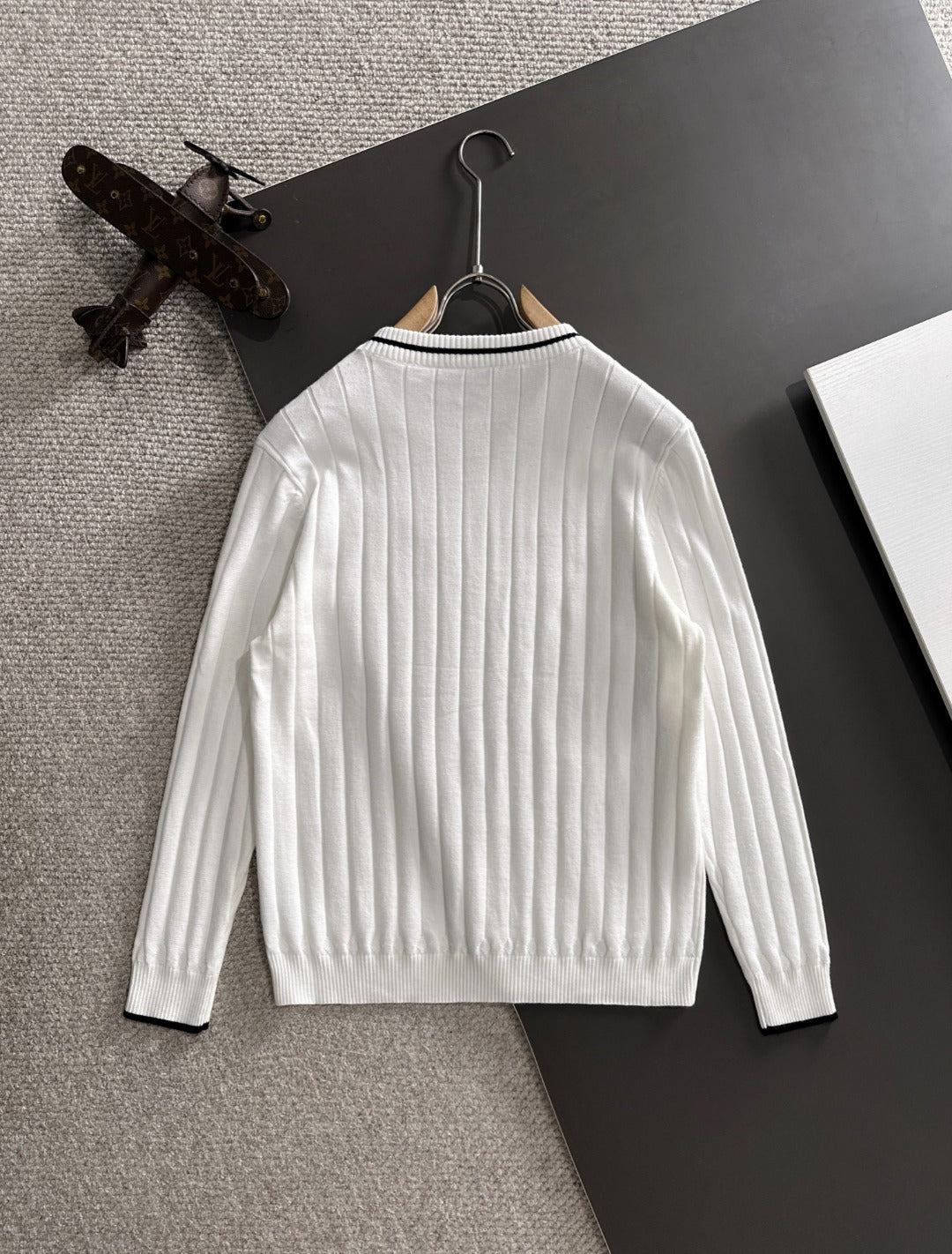 250917 New high-quality wool blend knitted round-neck long-sleeved style