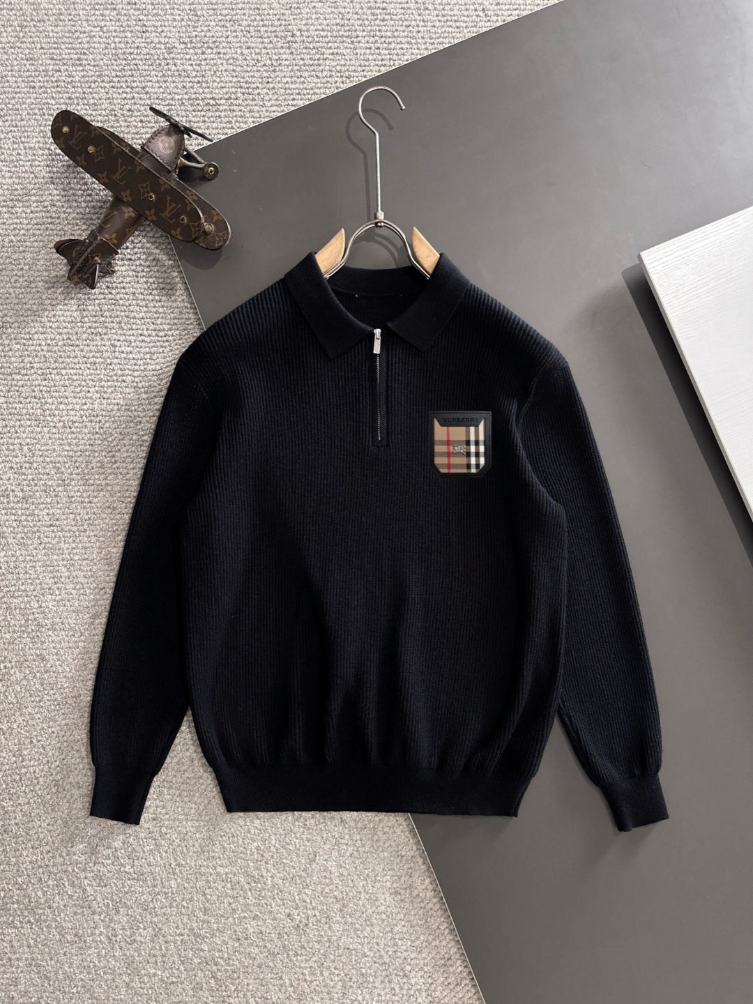 250917 New high-quality wool blend knitted round-neck long-sleeved style