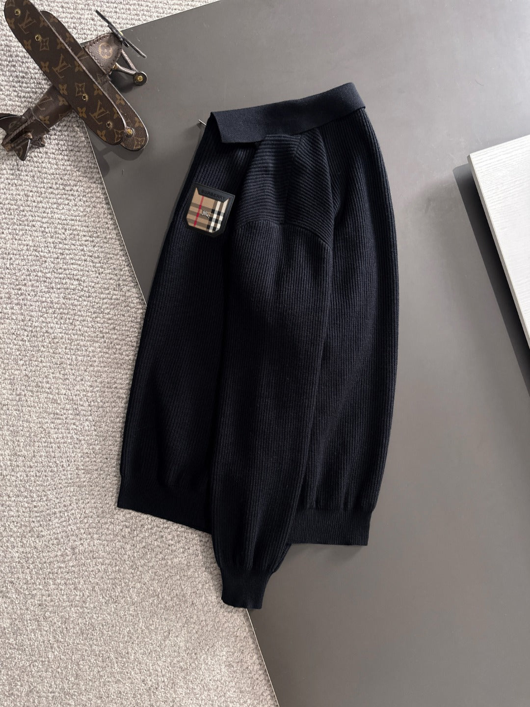 250917 New high-quality wool blend knitted round-neck long-sleeved style