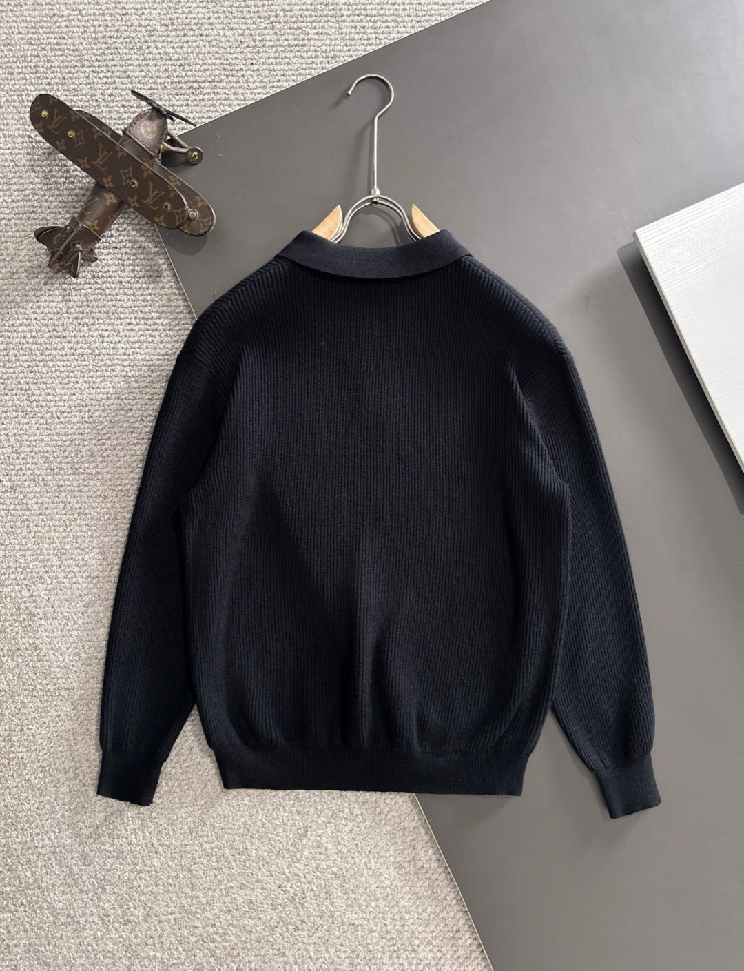 250917 New high-quality wool blend knitted round-neck long-sleeved style