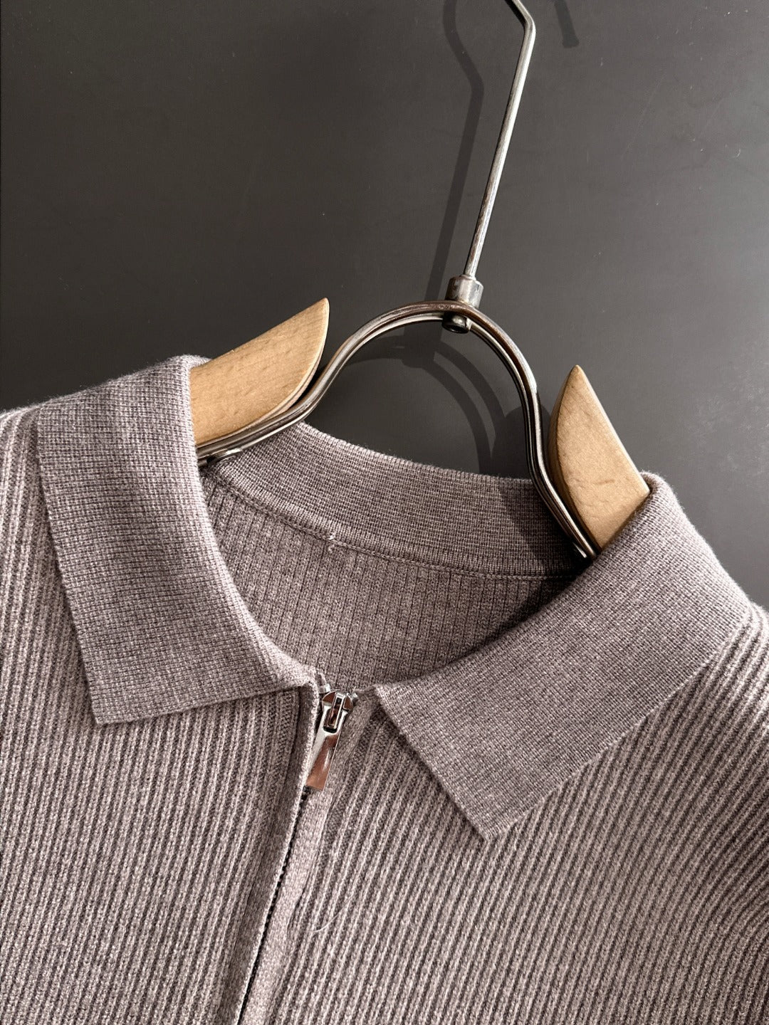 250917 New high-quality wool blend knitted round-neck long-sleeved style