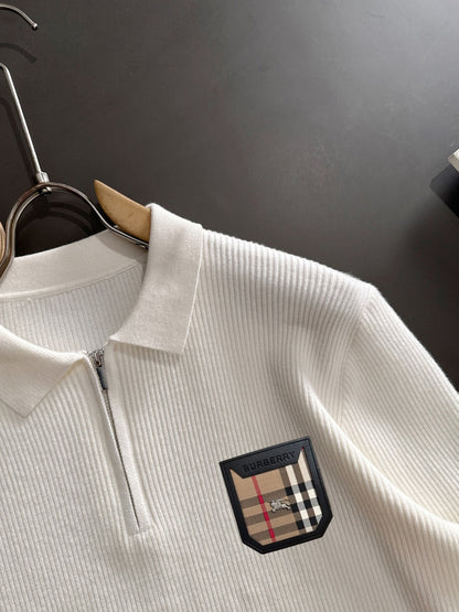 250917 New high-quality wool blend knitted round-neck long-sleeved style